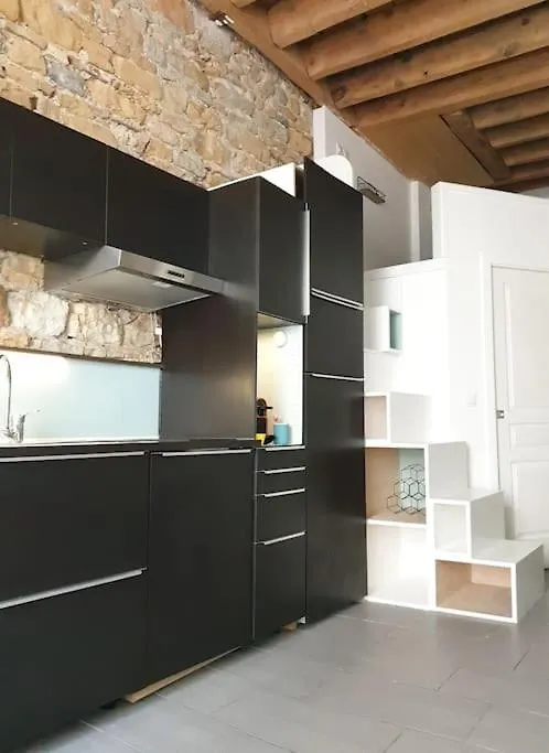 P'Tit Canut : Studio Tout Equipe Proche Centre Et Gare Lyon 0*,  France