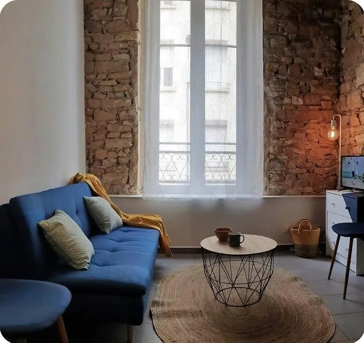 P'Tit Canut : Studio Tout Equipe Proche Centre Et Gare Lyon 0*,  France