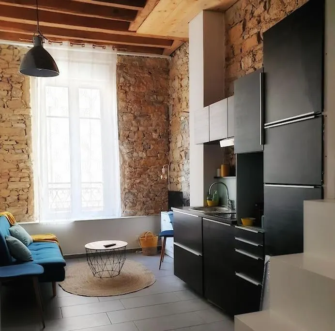 P'Tit Canut : Studio Tout Equipe Proche Centre Et Gare Lyon France